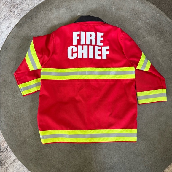 Boys size 6 Fireman Fire Chief Jacket - Picture 3 of 3
